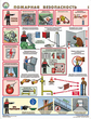 ПС44 Пожарная безопасность (пластик, А2, 3 листа) - Плакаты - Пожарная безопасность - Магазин охраны труда Протекторшоп